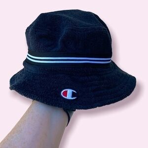 CHAMPION Terry Cloth Bucket Hat Size S/M